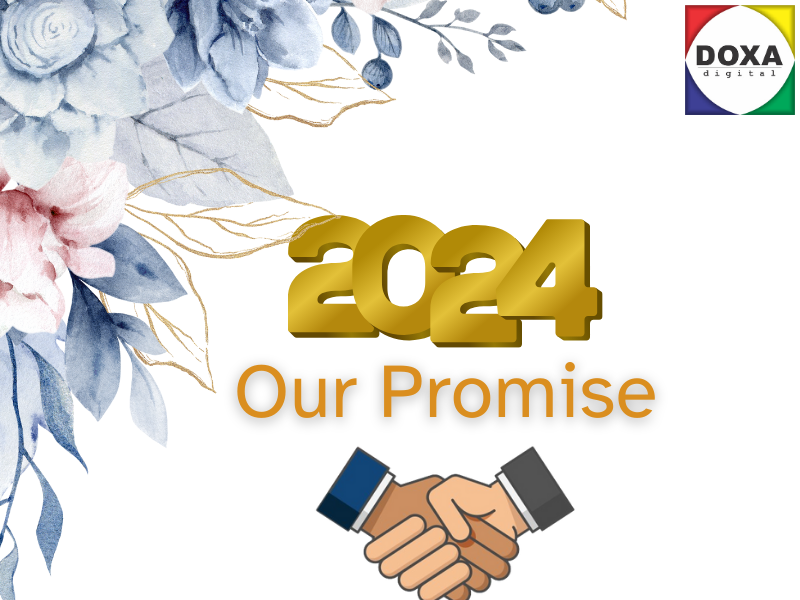 Welcome to 2024; Our promise